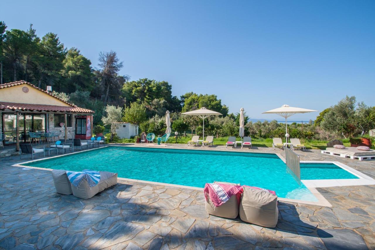 Angelos Studios Vromolimnos Bagian luar foto