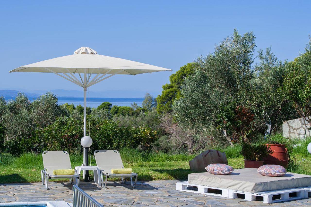 Angelos Studios Vromolimnos Bagian luar foto