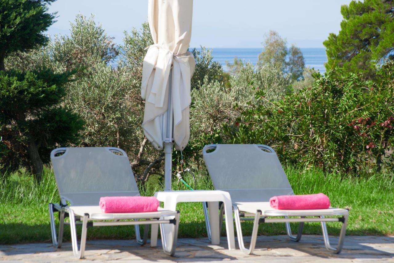 Angelos Studios Vromolimnos Bagian luar foto