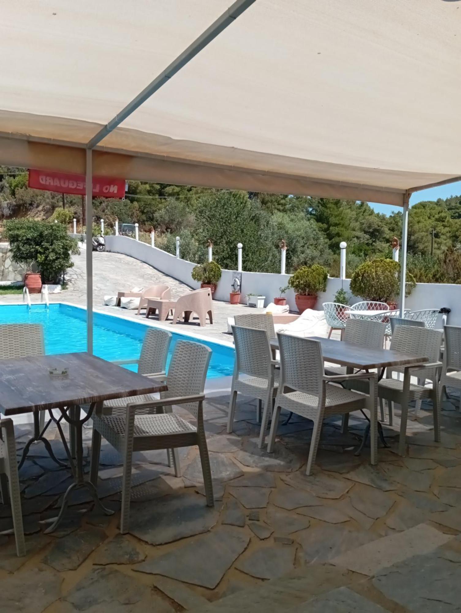 Angelos Studios Vromolimnos Bagian luar foto